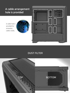 Zalman Case ATX - N5 TF - 4 x 120mm RGB