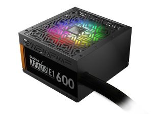 Gamdias PSU 600W Addressable RGB - KRATOS E1-600
