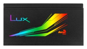 Sursa de alimentare AeroCool PSU LUX RGB 550W - Bronz, Adresabil RGB - ACPB-LX55AEC.11