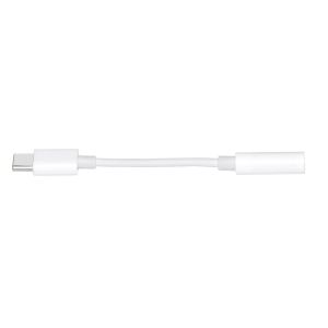 Makki преходник Adapter Type-C M to 3.5mm audio jack 4P F, White - MAKKI-CBL-C-AUDIO-WH