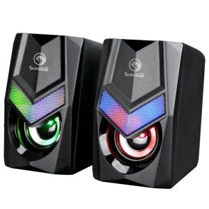 Marvo Gaming Speakers 2.0 6W Rainbow backlight - MARVO-SG-118