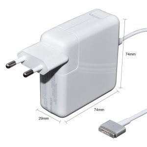 Makki laptop şarj cihazı değiştirme Dizüstü Bilgisayar Adaptörü Apple - 16.5V 3.65A 60W T tip G2 MagSafe2 - MAKKI-NA-AP-34