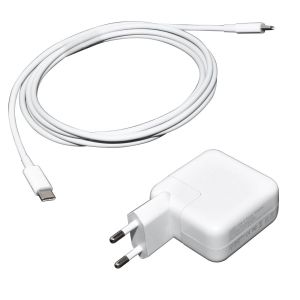 Makki зарядно за лаптоп заместител Laptop Adapter Apple - 29W TYPE-C With USB-C Cable - MAKKI-NA-AP-36