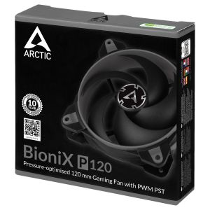 Arctic вентилатор Fan 120mm - BioniX P120 PWM PST - Grey