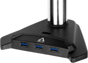 Arctic Стойка за монитор Desk Mount Dual Monitor Stand 4xUSB3.0 - Z2 3D - Gen3