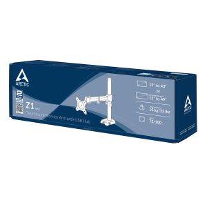 Arctic Desk Mount Monitor 4xUSB - Z1 Gen 3