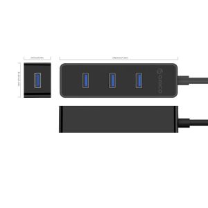 Orico хъб USB3.0 HUB 4 port - W5PH4-U3