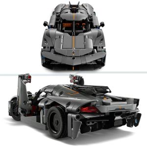 LEGO Technic - Koenigsegg Jesko Absolut Grey Hypercar, 42173