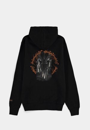 Hoodie DIFUZED The Lord of the Rings - Black Sauron - Men&#039;s Zipper, M