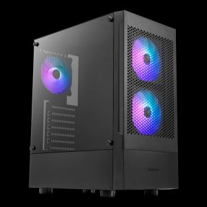 Gamdias Case ATX - TALOS E3 MESH - aRGB, Tempered Glass