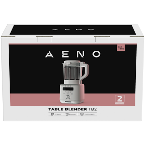 AENO Table Blender-Soupmaker TB1: 800W, 35000 rpm, boiling mode, high borosilicate glass cup, 1.75L, 8 automatic programs, 9 speeds, timer, preset time, LED-display