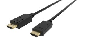 VCom Кабел Display Port M / HDMI M - 4K 60Hz - CG609-1.8m