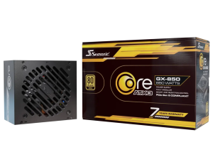 Захранващ блок Seasonic CORE GX 850W 80+ Gold, Fully Modular, ATX 3.1, PCIe 5.0