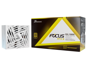 Захранващ блок SEASONIC FOCUS GX-1000 White - 1000W 80+ Gold, ATX 3.1, PCIe 5.1, Fully Modular