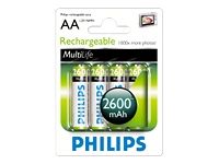 PHILIPS MULTILIFE AA 4-BLISTER NIMH 2600