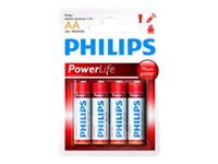 PHILIPS POWERLIFE LR6 AA 4-BLISTERE