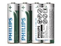 Baterie PHILIPS de lungă durată AA 4TK/PK