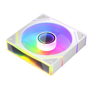 1stPlayer вентилатор Fan 120mm FC(AP)-WH - Infinity Mirror ARGB - White