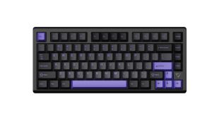 VGN Wireless Gaming Mechanical Keyboard - VXE75 V2 Misty Purple - Aniya Switches, BT5.0, 2.4G, Aluminium