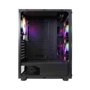 1stPlayer Case ATX - Fire Dancing V3-B RGB - 4 fans included