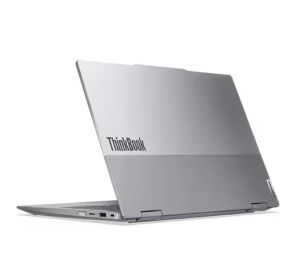 Laptop Lenovo ThinkBook 14 2-în-1 G4 Intel Core Ultra 5 125U (până la 4,3GHz, 12MB), 16GB DDR5 5600MHz, 512GB SSD, 14" WUXGA (1920x1200) IPS lucios, AR, tactil, grafică integrată și Intel Cam, FHD , FPR, KB iluminat din spate, WLAN, BT, Luna Gri, Win11Pro