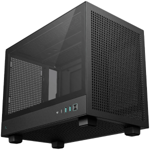 DeepCool CH160, Mini Tower, Mini-ITX, 2xUSB3.0, 1xType-C Gen 2, 1xAudio, Mesh Panel, Black, R-CH160-BKNGI0-G-1