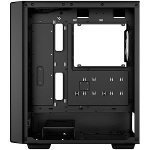 DeepCool CC560 MESH V2, Mid Tower, Mini-ITX/Micro-ATX/ATX, 2xUSB3.0, 1xAudio, 4x120mm Pre-Installed ARGB Fans, Tempered Glass, Mesh Panel, Black, R-CC560-BKAMA4-G-2