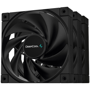 DeepCool FK120-3 IN 1 High-Performance 120mm PWM fan, Silent efficiency designed for demanding CPU or radiator cooling, Fluid Dynamic Bearing, 500~1850 RPM±10%, 4-pin PWM, 3y R-FK120-BKNPF3-G-1