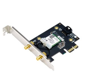 Adaptor PCIe ASUS PCE-AX1800 Dual-Band WiFi 6 802.11ax Bluetooth 5.2