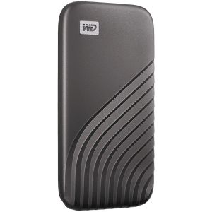 WD 1TB My Passport SSD - SSD portabil, viteze de citire de până la 1050 MB/s și scriere de 1000 MB/s, USB 3.2 Gen 2 - gri spațial, EAN: 619659184001