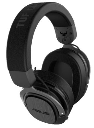 Слушалки Asus TUF Gaming H3 Wireless Headset (Discord Certified Mic, 7.1 Surround Sound, 50mm Drivers, Lightweight, 15 Hour Battery Life, 2.4 GHz via USB-C, For PC, PS5, Switch and Mobile Devices), Black