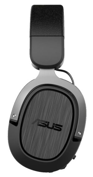 Слушалки Asus TUF Gaming H3 Wireless Headset (Discord Certified Mic, 7.1 Surround Sound, 50mm Drivers, Lightweight, 15 Hour Battery Life, 2.4 GHz via USB-C, For PC, PS5, Switch and Mobile Devices), Black