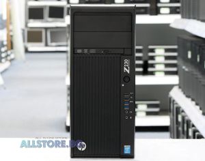 Stație de lucru HP Z230, Intel Xeon Quad-Core E3, 8192MB UDIMM DDR3, 500GB SATA, turn, grad A