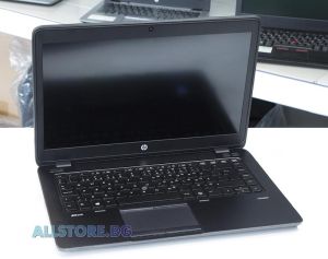 HP ZBook 14 G2, Intel Core i7, 16GB So-Dimm DDR3L, 256GB 2.5 Inch SSD, AMD FirePro M4150, 14" 1920x1080 Full HD 16:9 , Grade B