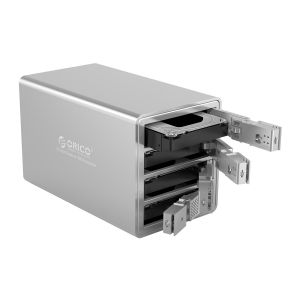 Orico докинг станция Storage - HDD Dock - 4 BAY with RAID, Aluminium - 9548RU3