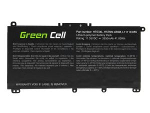 Батерия за лаптоп GREEN CELL, HP 250 G7 G8 255 G7 G8 240 G7 G8 245 G7 G8 470 G7, HP 14 15 17, HP Pavilion 14 15  HT03XL L11119-855  11,55V 3400mAh