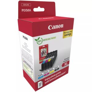 Консуматив Canon CLI-551XL C/M/Y/BK Photo Value Pack