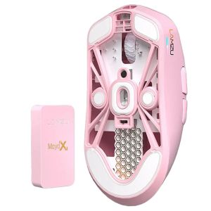 Lamzu професионална геймърска мишка MAYA X 8K - Wireless Gaming Mouse - Light Pink