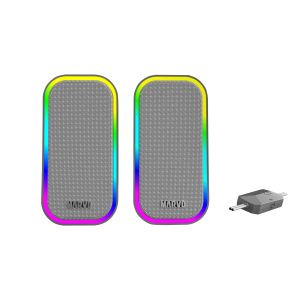 Marvo Тонколони Gaming Speakers 2.0 6W Havoc 20 Grey - MARVO-SG-285-GY