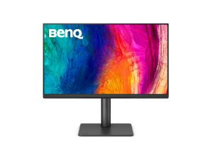 Монитор BenQ PD2706QN, 27", 100Hz, 4K IPS, AQCOLOR, Designer, Pantone, Nano Matte Panel, HDR10, 100% sRGB, Card Reader, HDMI (2.0), DP (1.4), USB-C (DP alt. PD 90W), USB Hub, 3.5 Jack, 2x 3W, Pivot, Height adj. 115mm, VESA 100