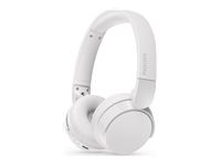 PHILIPS Wireless On Ear Headphone with mic 32mm drivers/closed-back white