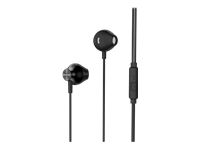 PHILIPS Headphones in-ear 14.2mm drivers open-back black