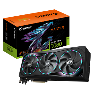 Graphic card GIGABYTE AORUS RTX 5080 MASTER 16GB GDDR7