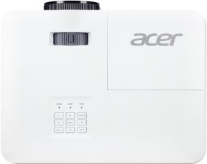 Мултимедиен проектор Acer Projector H5386BDi, DLP, WXGA (1280 x 720), 5000 ANSI Lumens, 20000:1, 3D, Wireless dongle included, HDMI, VGA, RS-232, Audio in, RCA, Wifi, Speaker 3W, Bag, 2.75kg, White + Acer T82-W01MW 82.5" (16:10) Tripod Screen White