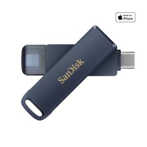 USB stick SanDisk, Phone Drive for iPhone - 64GB,USB-A/ USB-C,100Mb/s