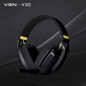 VGN Wireless Gaming Headphones - SIREN V1 Black - Bluetooth 5.3, 2.4G