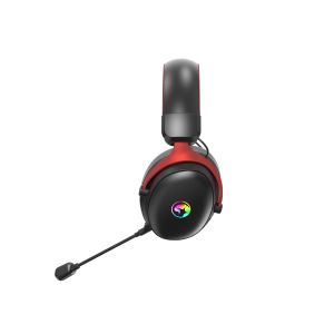 Marvo безжични геймърски слушалки Gaming Headphones Tactic X Pro - Bluetooth, 2.4G, 7.1, RGB - MARVO-HG9076W