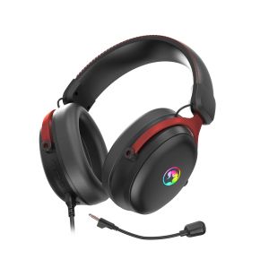 Marvo безжични геймърски слушалки Gaming Headphones Tactic X Pro - Bluetooth, 2.4G, 7.1, RGB - MARVO-HG9076W