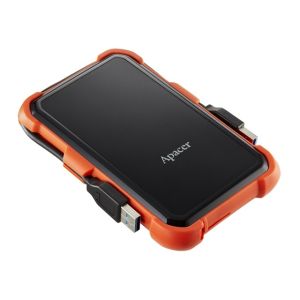 Apacer Portable Hard Drive AC630 1TB USB 3.2 Gen 1, Military-Grade, Shockproof, Black