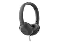 PHILIPS Headphones with mic black